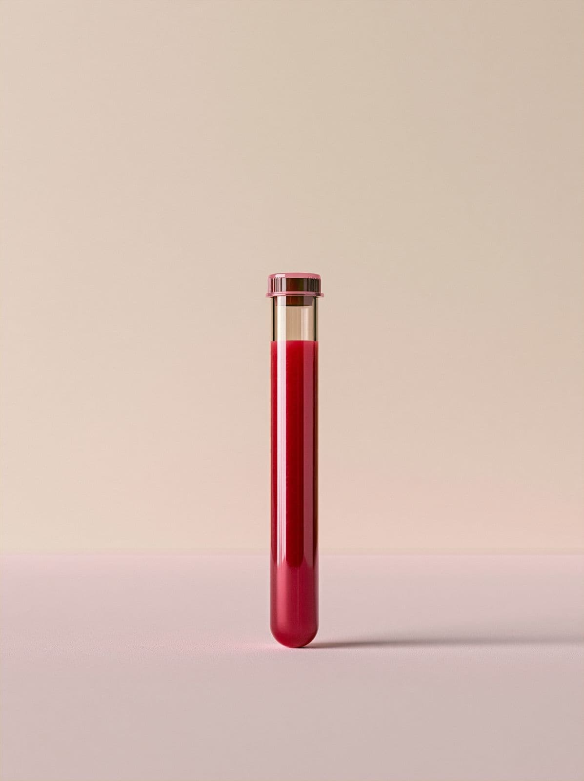 Blood sample tube ready for NAT screening